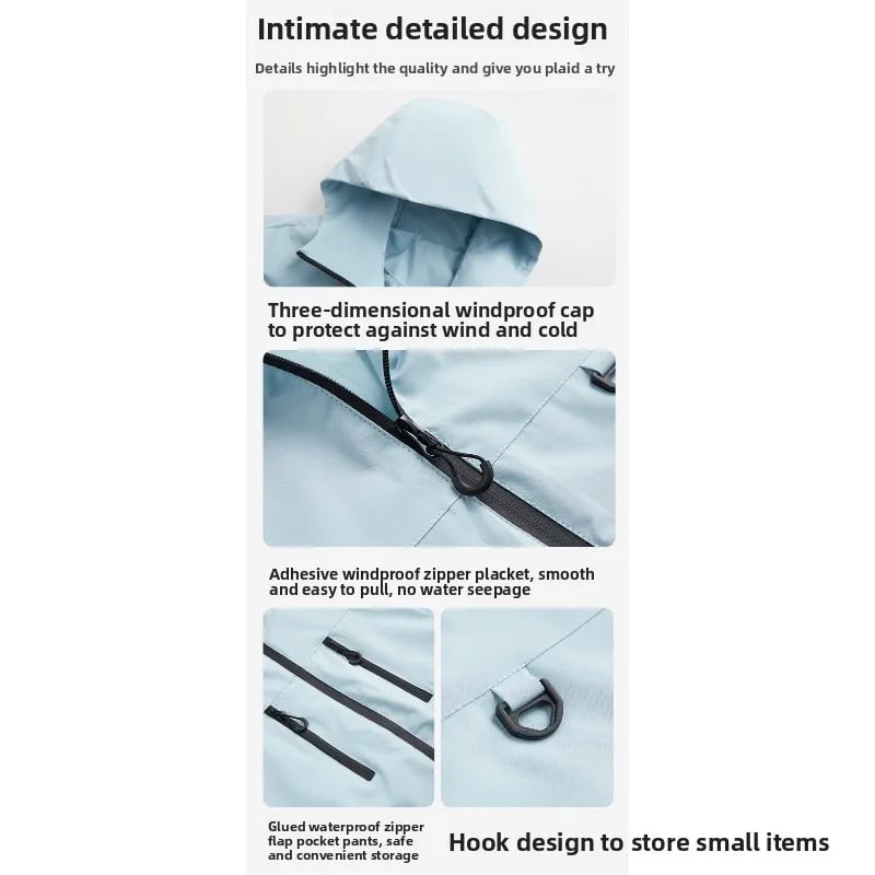 🧡Last Day Sale 50% OFF!!🔥Waterproof Jacket: The Ultimate Gift for Outdoor Lovers & Daily Commuters!