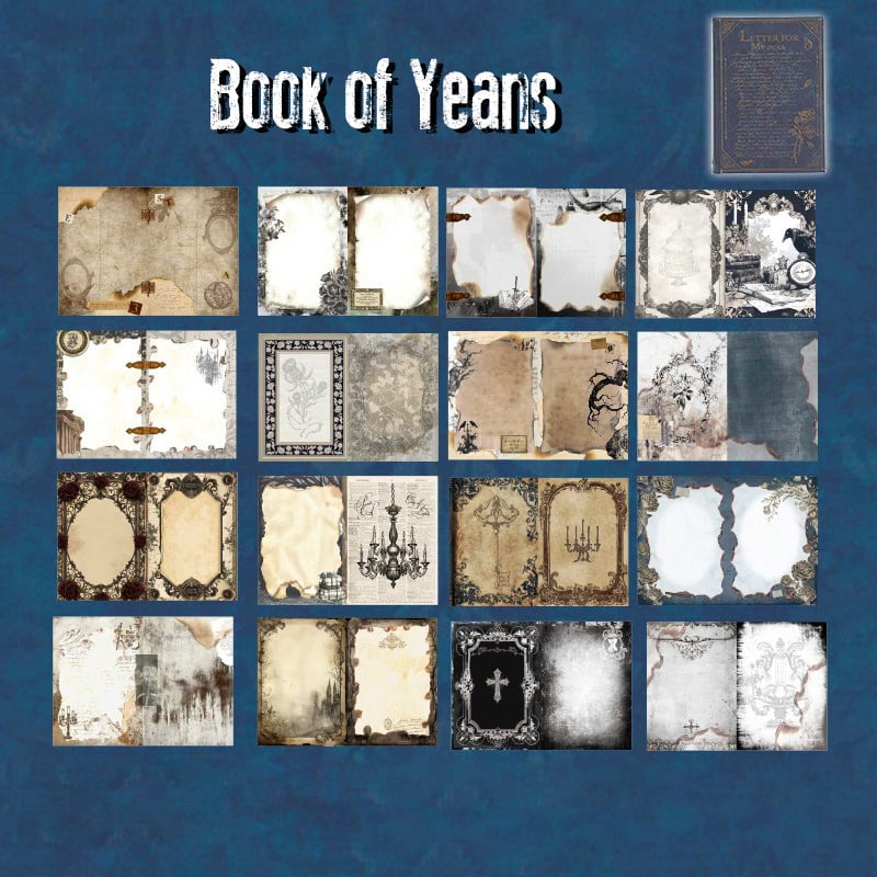 🔥 This Week's Special Deal 50% OFF- 📖Vintage Style Material Paper Book(📚Hardcover)
