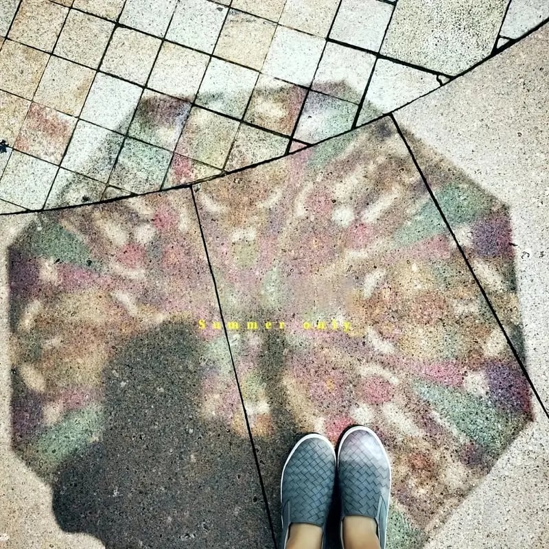 🔥Vintage Stained Glass Automatic Umbrella