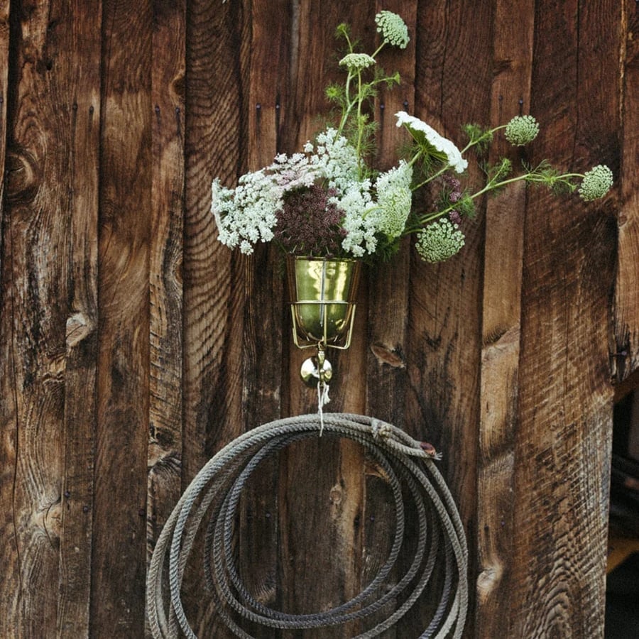 🌷Handcrafted Opal Wall Vessel