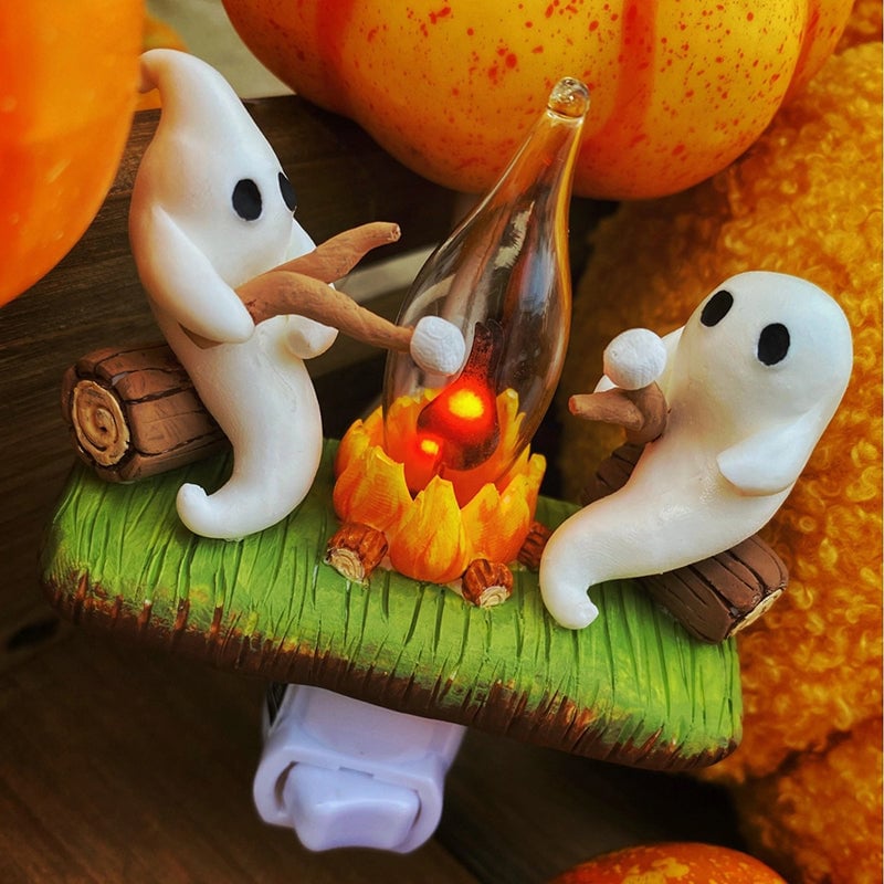 🎃Ghost Campfire NightLight