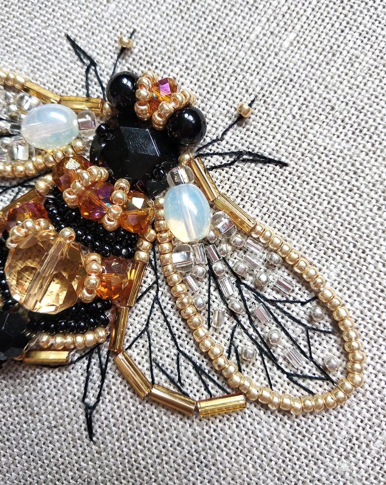 Insect Bead Embroidery DIY Craft Kit