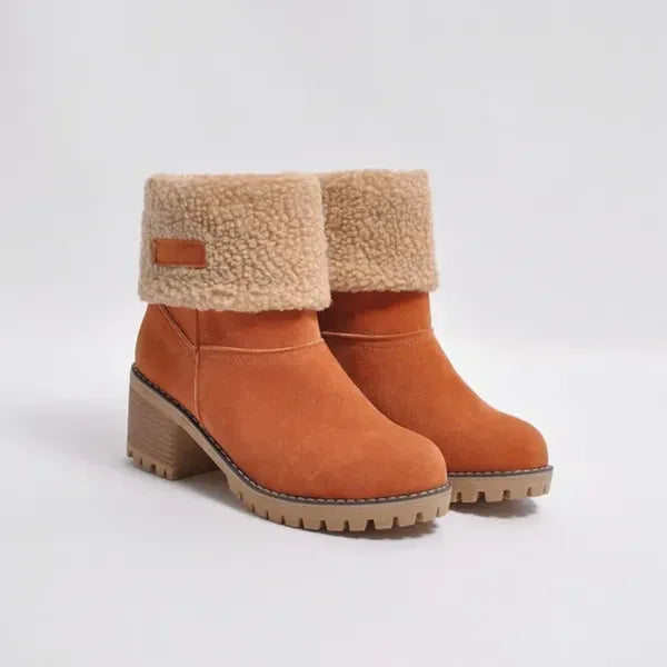 🔥Last Day 50% OFF -Women's Soft Waterproof Wool Lining Boots