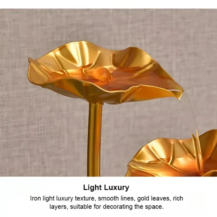 🔥Creative luxury ornament in the shape of an aquarium with lotus