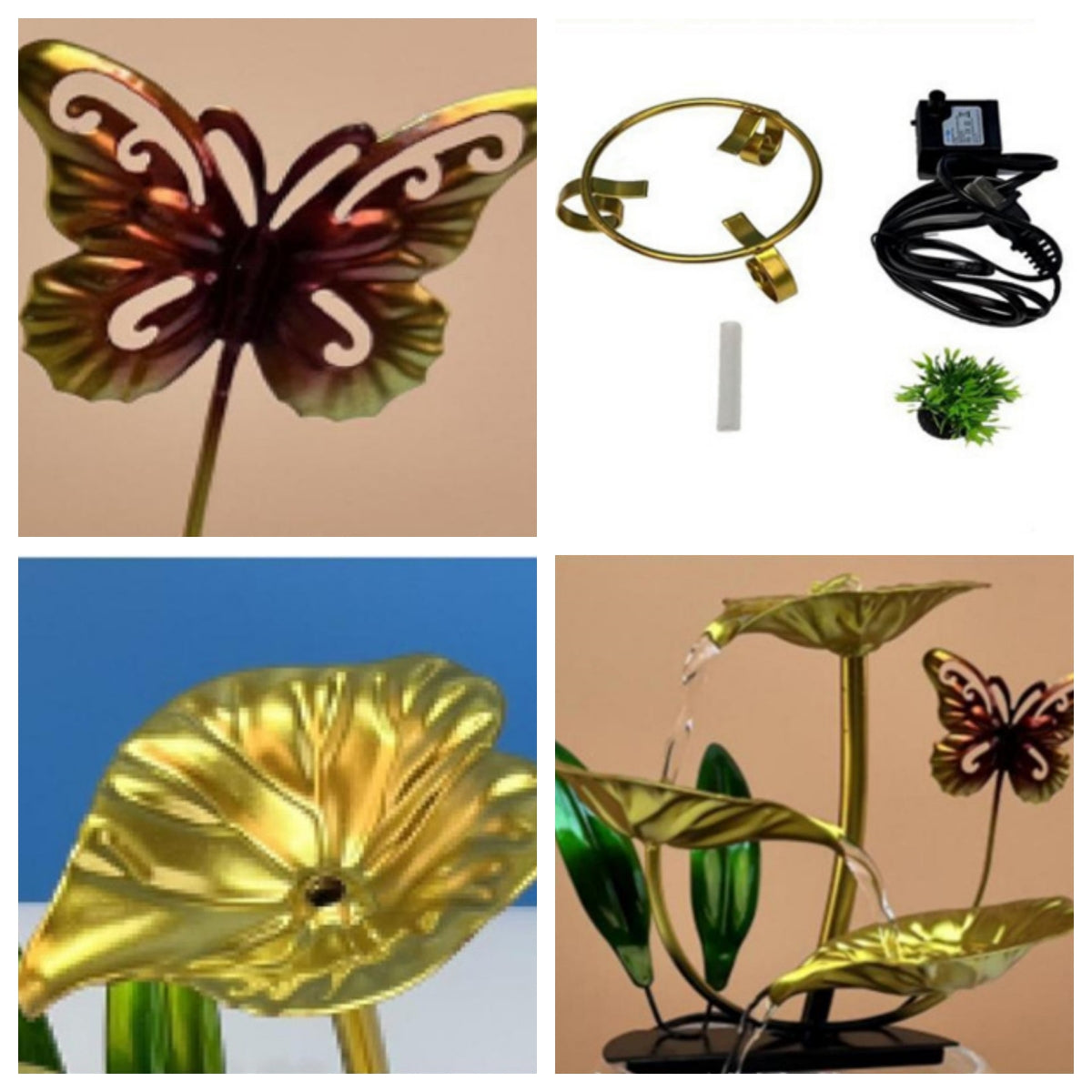 🔥Creative luxury ornament in the shape of an aquarium with lotus