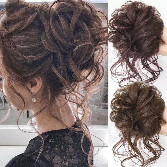 Wow!!Today 50% OFF丨 Messy Curly Hair Bun