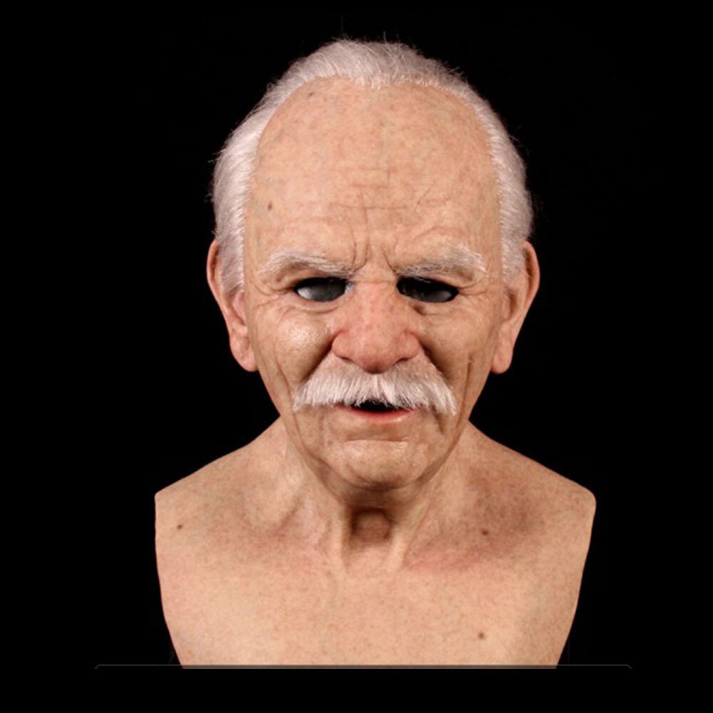 [Halloween Hot Sale]old man mask