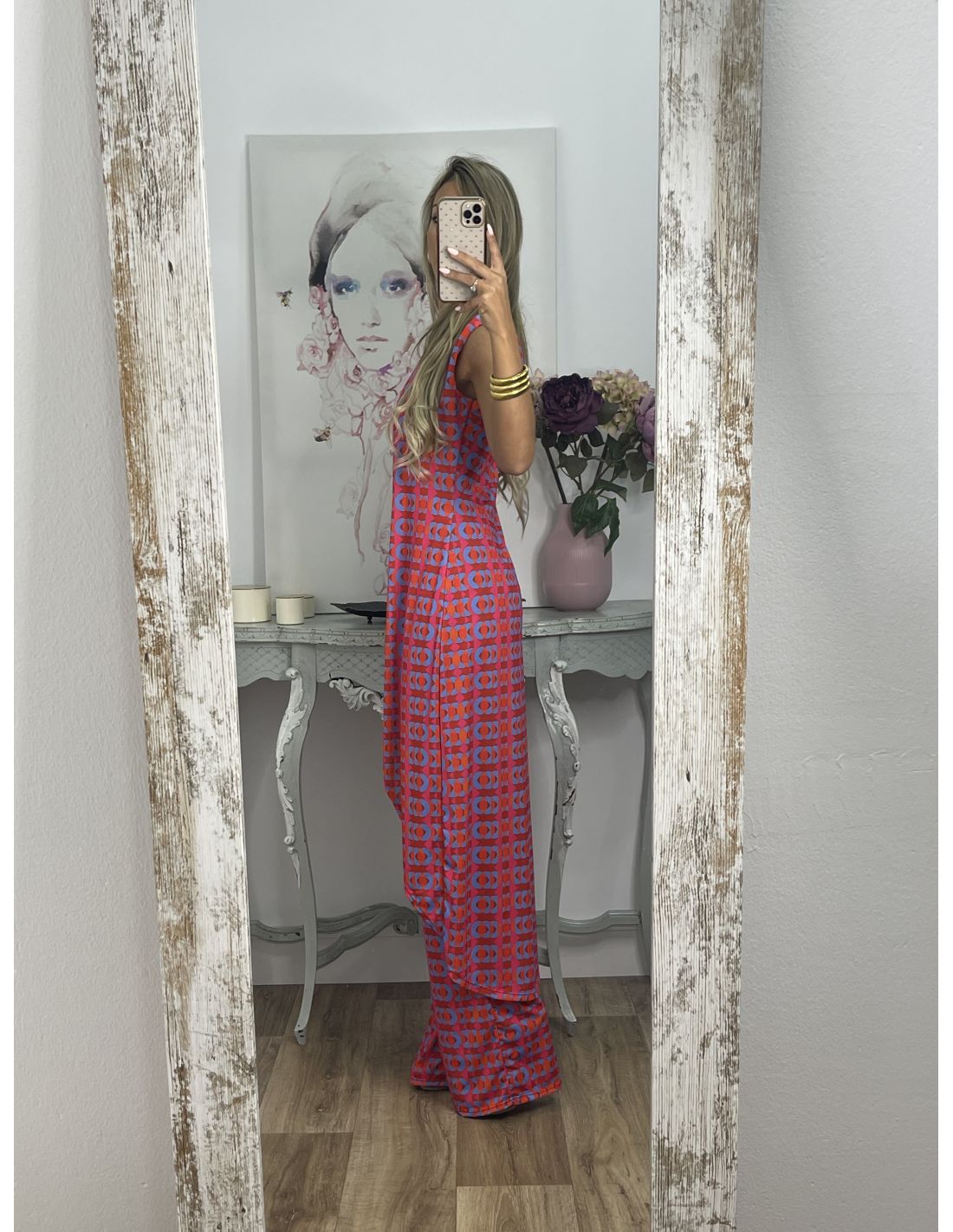 New Arrival Abstract Printed Comfy Suit For Women