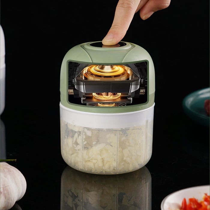 🔥Last Day Promotion 49% OFF -- USB Rechargebale Electric Garlic Grinder