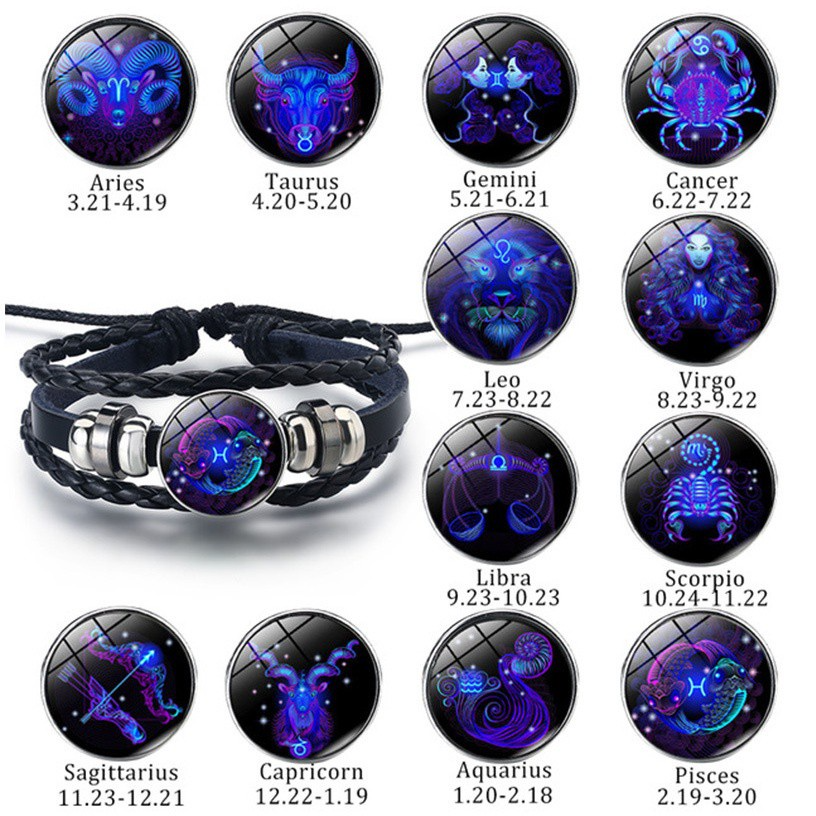 ()🎁Último día de la venta-60% de descuento) pulsera de espíritu💫Desbloquea el poder de tu signo astrológico