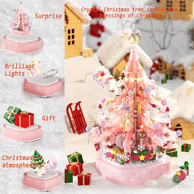 🎄Early Christmas Sales 49% OFF—— Christmas tree brick music box🎵