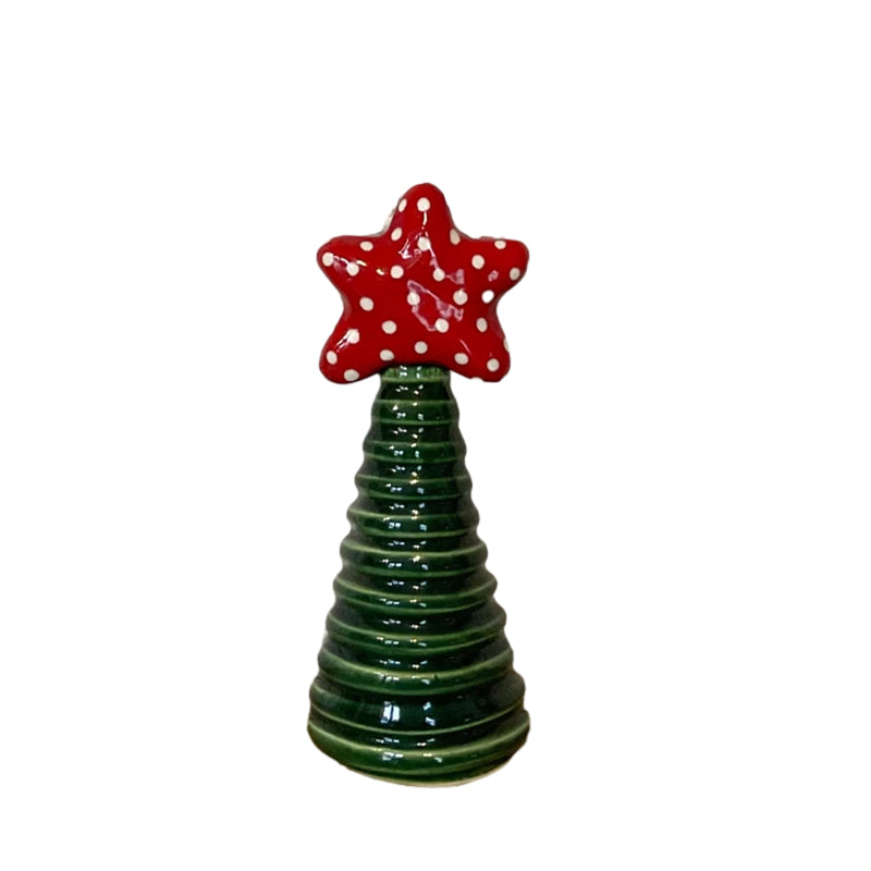 Merry Christmas Art Ceramic Christmas Tree Decoration