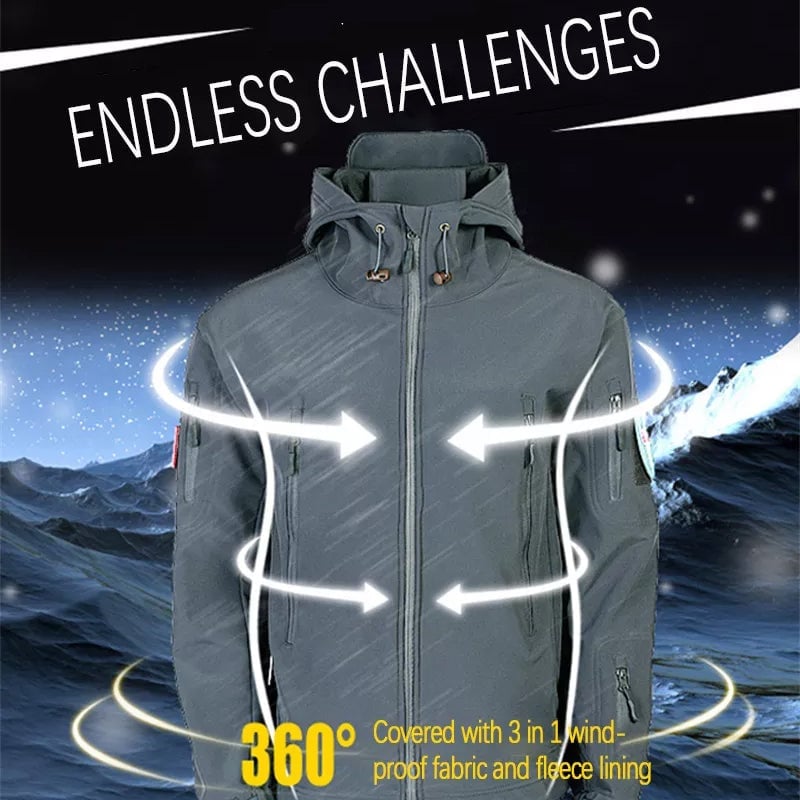 🔥Hot Sale🔥Men's Windproof Waterproof Jacket