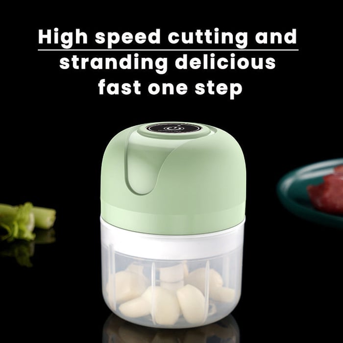 🔥Last Day Promotion 49% OFF -- USB Rechargebale Electric Garlic Grinder