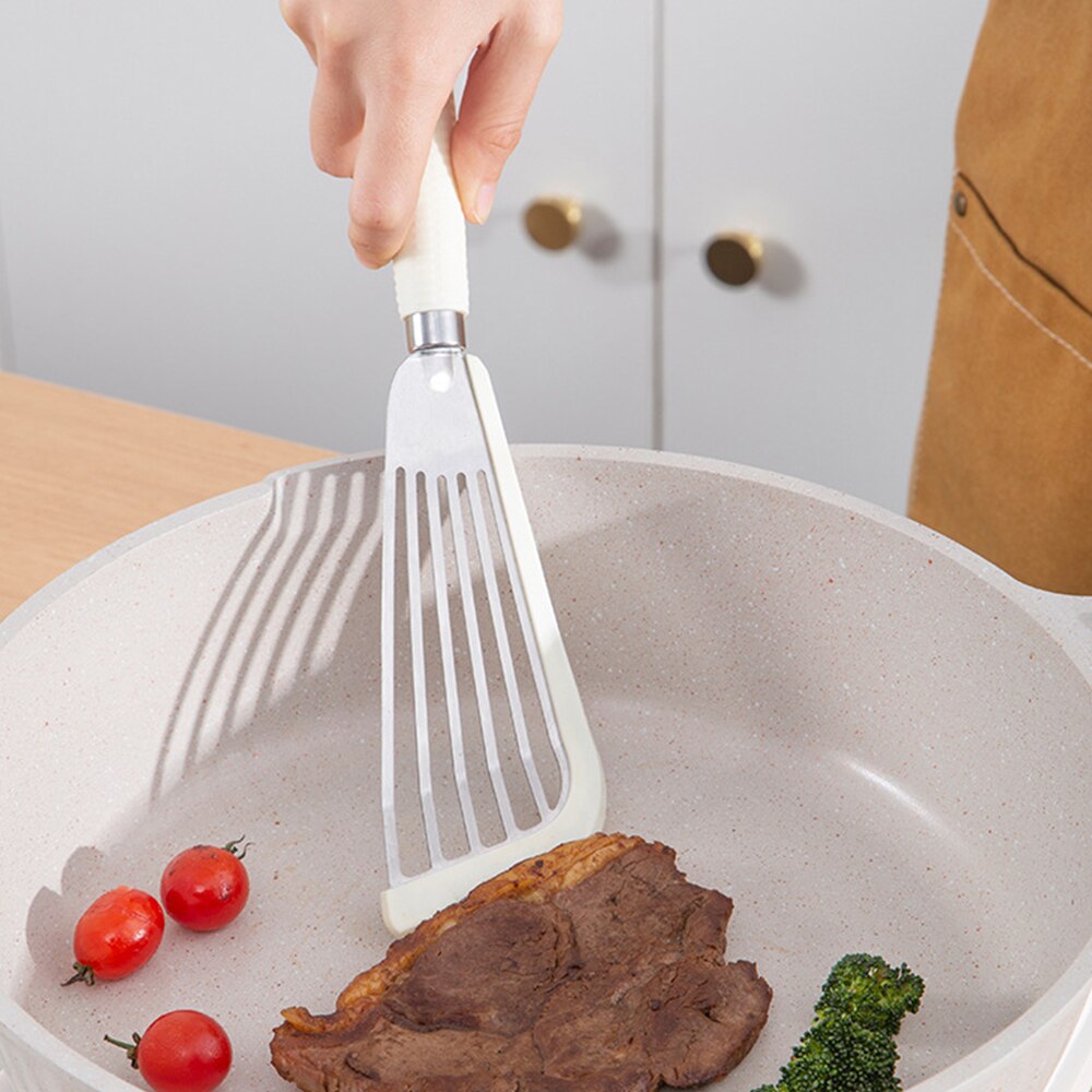 Stainless Steel Frying Spatula Nonstick Silicone Kitchen Tools