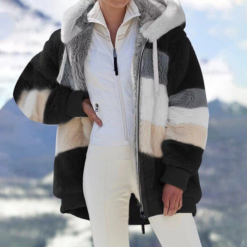 🎅Autumn Sale - 60% OFF🔥Contrasting Padded Coat🐑🔥HOT SALE🎉