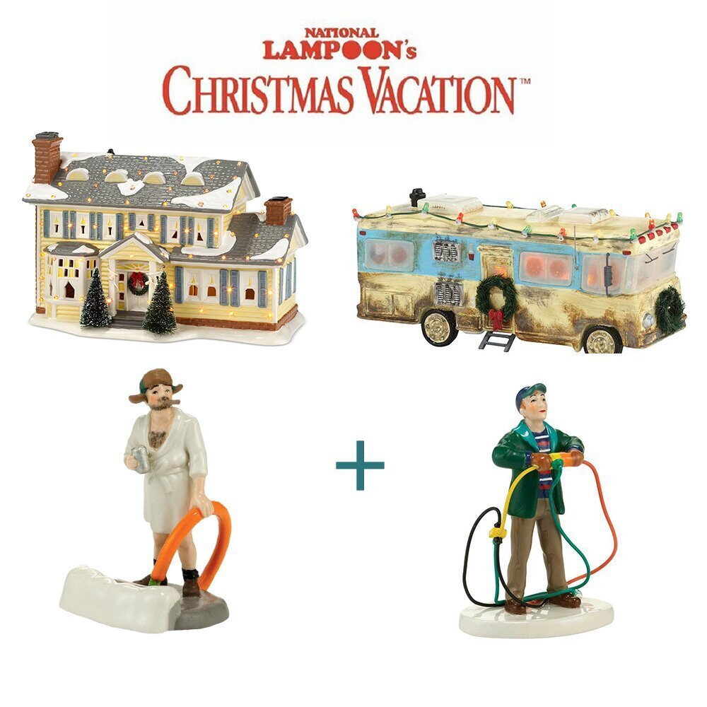 🎅Collector's Edition-National Lampoon's Christmas Vacation Lighted Building