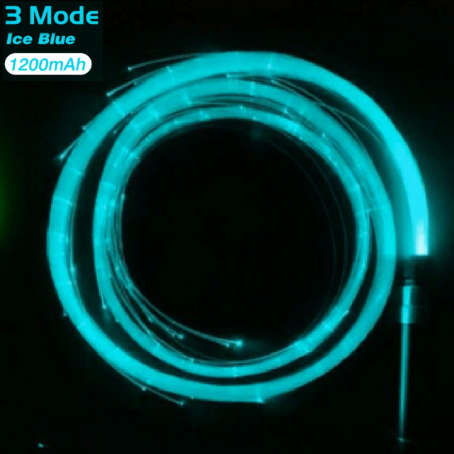 LED rechargeable light whip