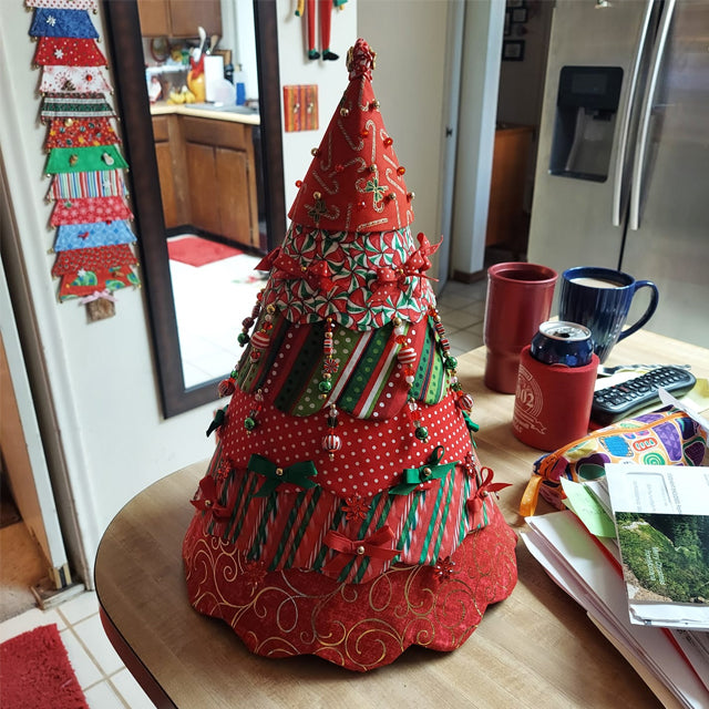 Handmade Christmas Tree Quilting Set-With Instructions