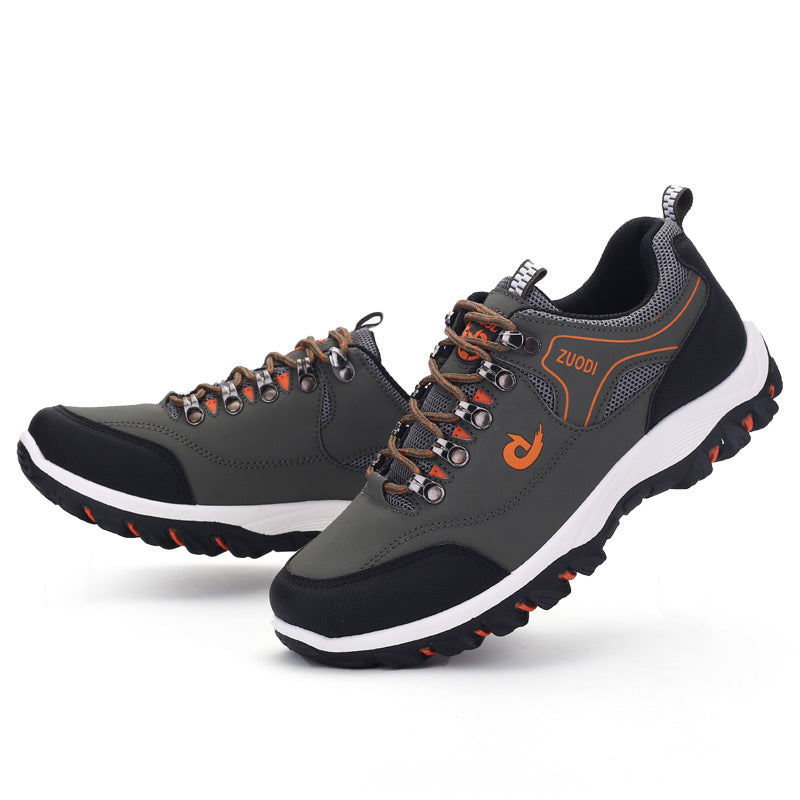 Men's good arch support outdoor breathable light travel sneakers