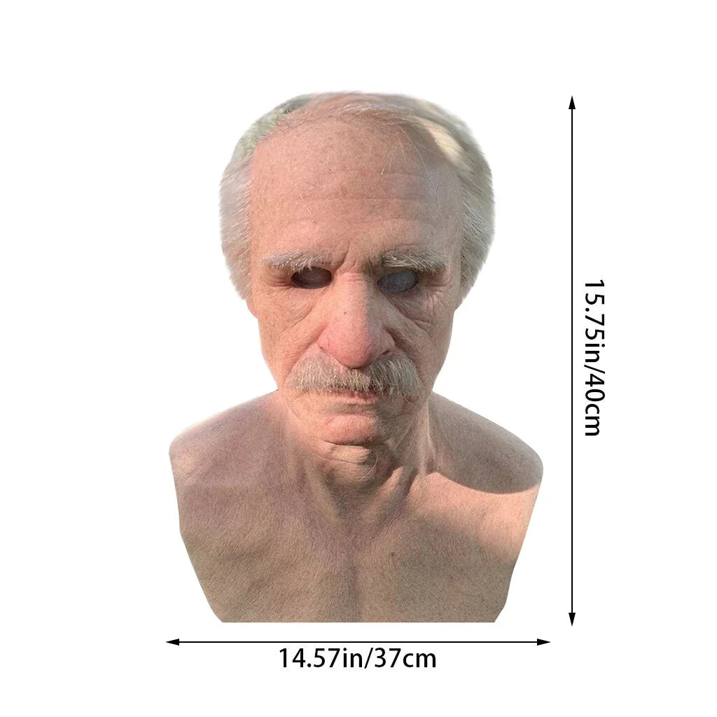 [Halloween Hot Sale]old man mask