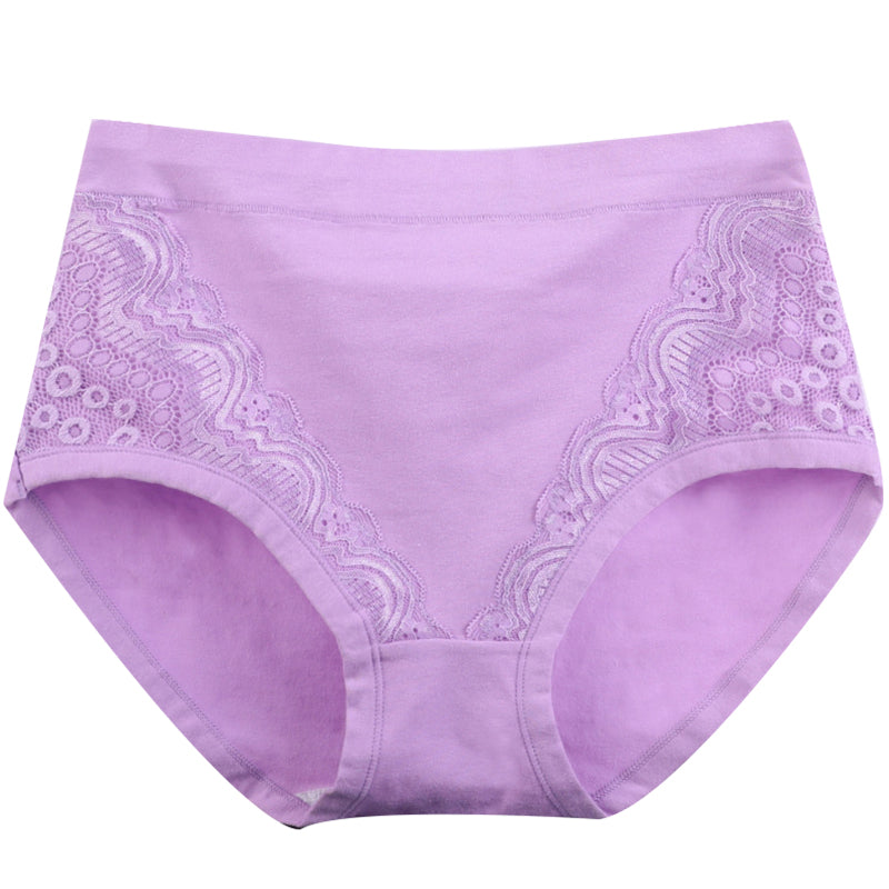 2024 Plus Size High Waist Leak Proof Cotton Panties - Hot Sale 48% OFF