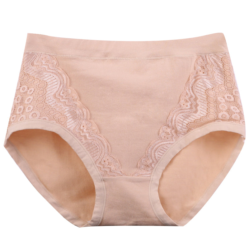 2024 Plus Size High Waist Leak Proof Cotton Panties - Hot Sale 48% OFF