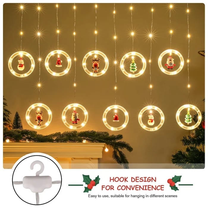 🎅Early Christmas Sale-49% OFF - Christmas Decor Ring Lights