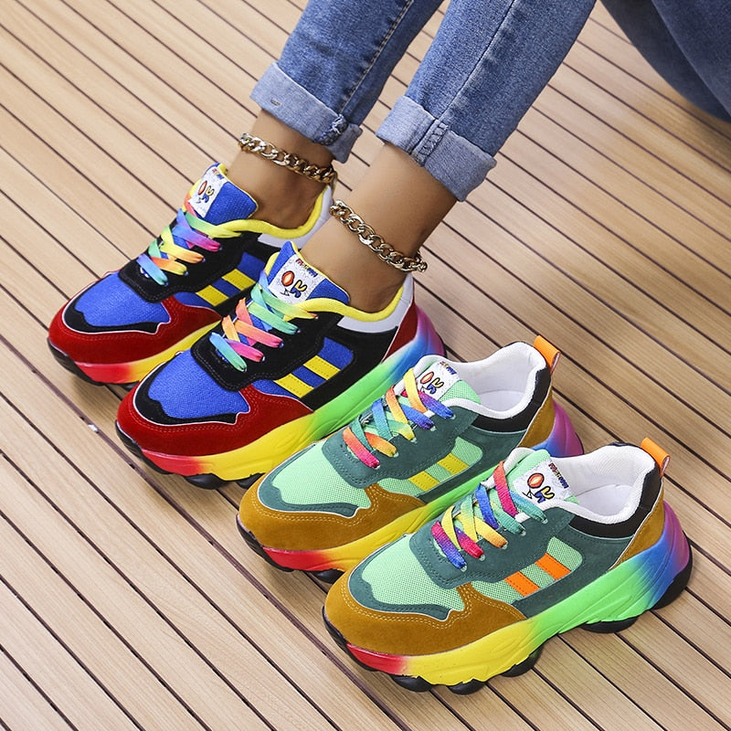 2024 Great Deals Comfortable Fashion Colorful Sneakers