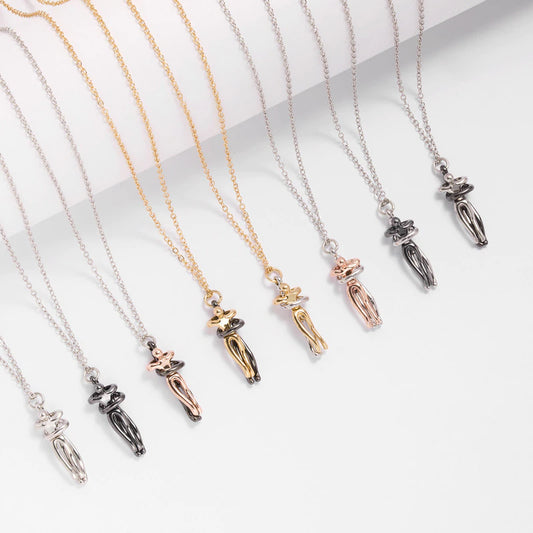 Forever Metal Plating Love Style Necklace