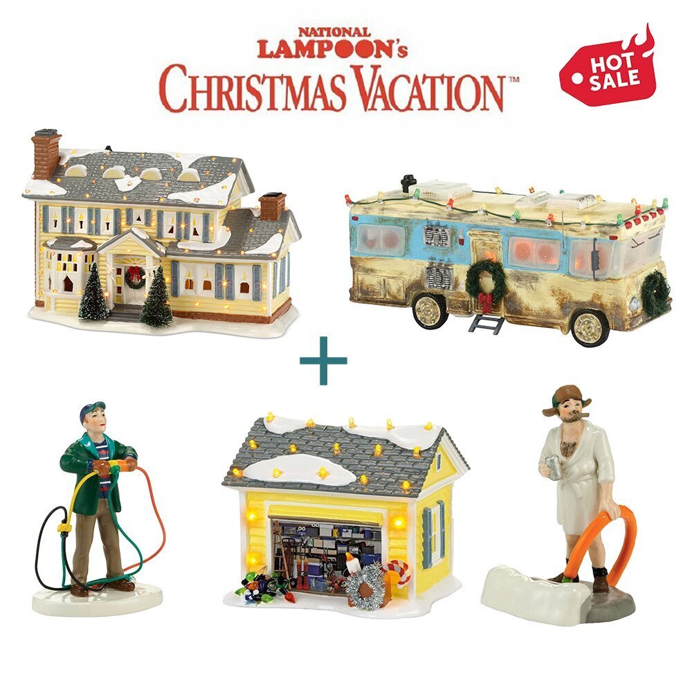 🎅Collector's Edition-National Lampoon's Christmas Vacation Lighted Building