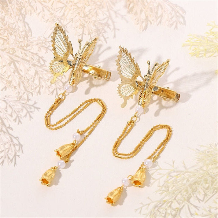 Butterflies in your hair! Flapping butterfly hair clip😍 – msheep.com