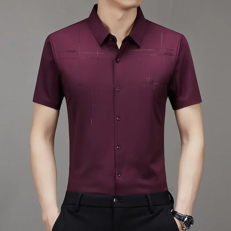 🔥LAST DAY 49% OFF - MEN'S ICE SILK BUSINESS SHIRT(BUY 2 FREE SHIPPING)