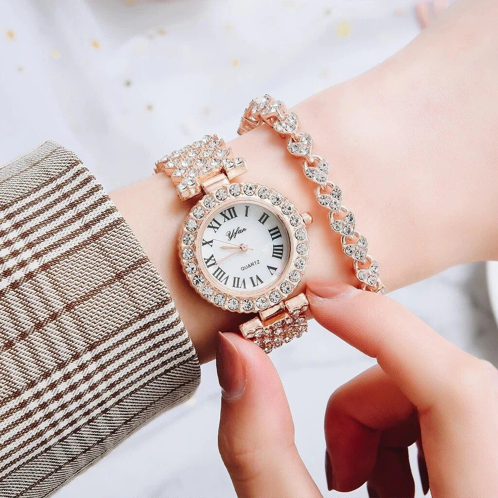 🔥5A Cubic Zircon Watch