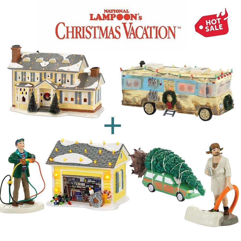 🎅Collector's Edition-National Lampoon's Christmas Vacation Lighted Building