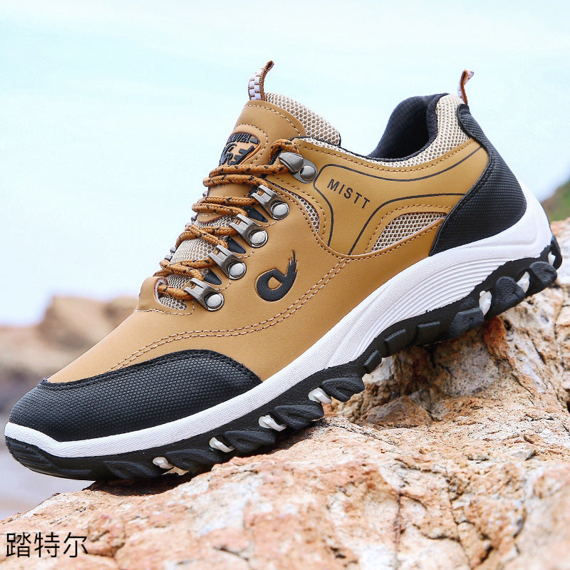 Men's good arch support outdoor breathable light travel sneakers