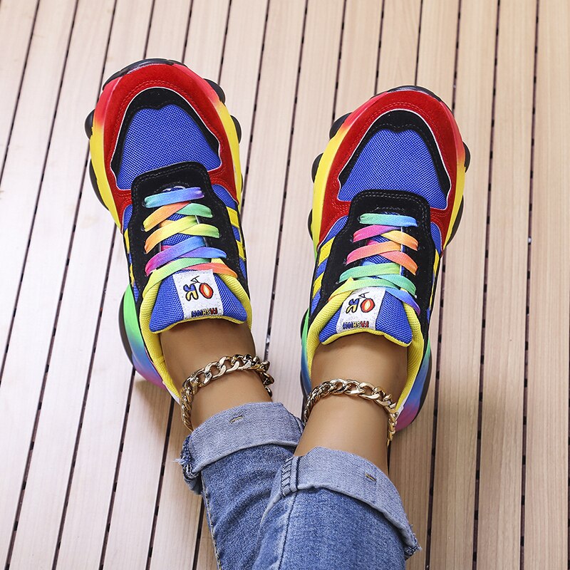 2024 Great Deals Comfortable Fashion Colorful Sneakers