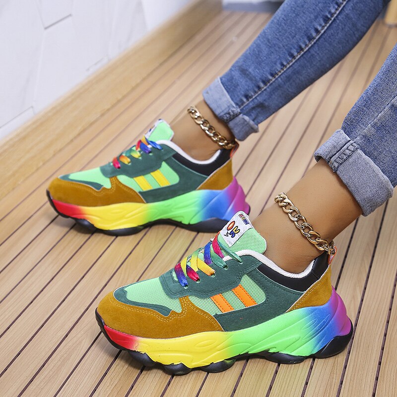 2024 Great Deals Comfortable Fashion Colorful Sneakers