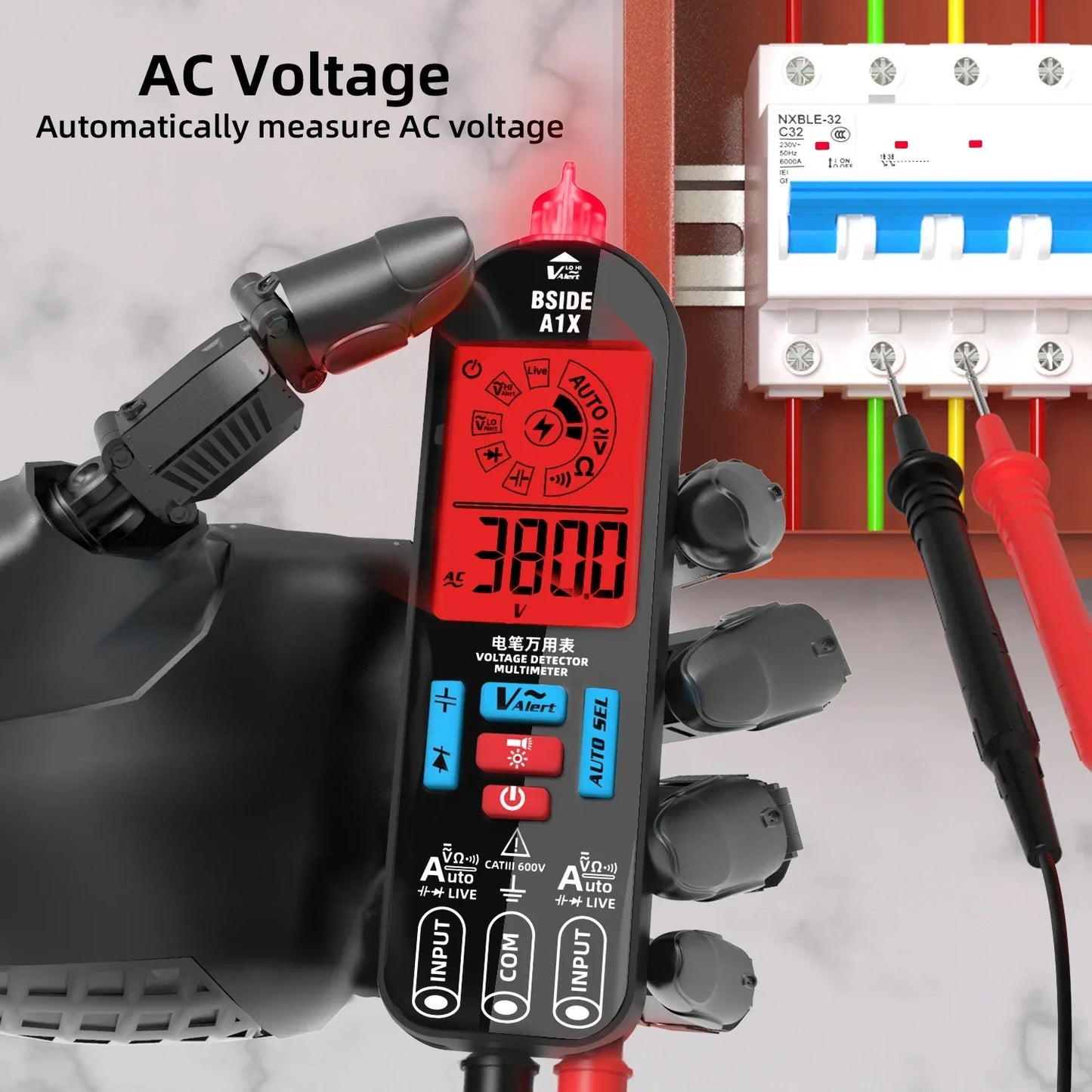 BSIDE A1X | Digitale Multimeter - De BSIDE A1X | Digitale Multimeter - De