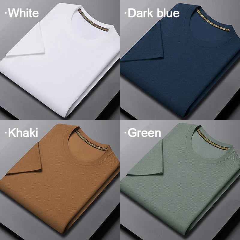 Waffle woven ice silk breathable T-shirt( Free shipping for 2 pieces ...