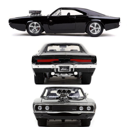 [Last day flash sale💥50% OFF] 1:24 Scale Die-Cast Vehicle - Dom's 1970 R/T Metal Model Car