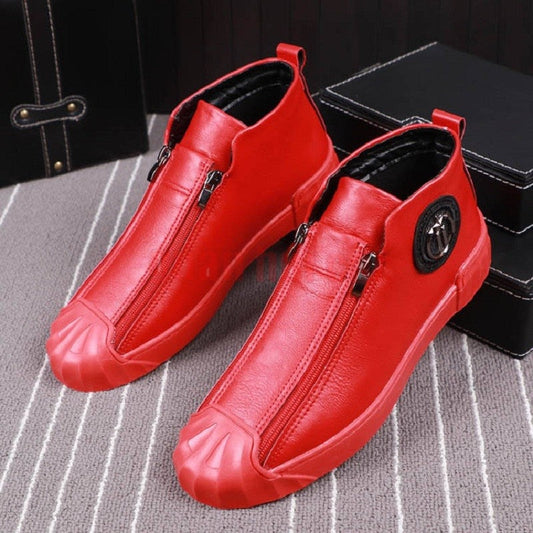 Thick and Low Rivets Luxury Designer Men's Designer Shoes