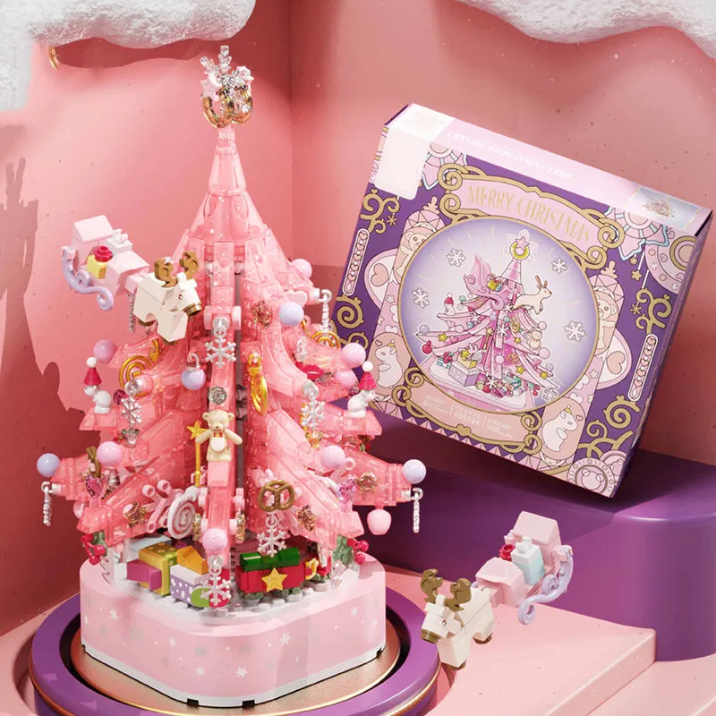 🎄Early Christmas Sales 49% OFF—— DIY Christmas Tree Brick Music Box🎵