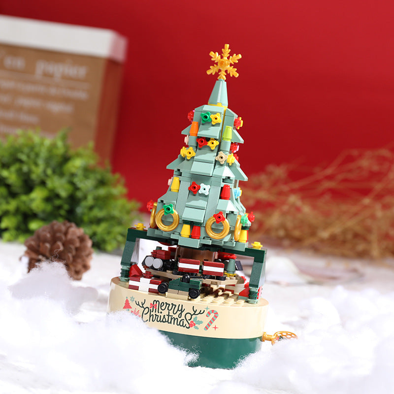 🎄Early Christmas Sales 49% OFF—— DIY Christmas Tree Brick Music Box🎵