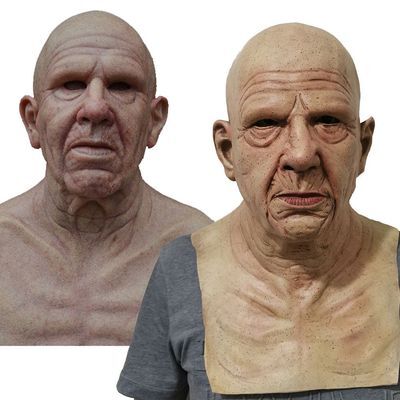 [Halloween Hot Sale]old man mask