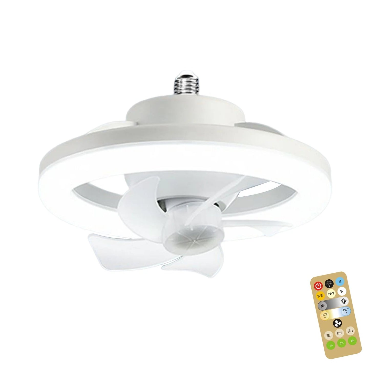 Fast Shipping Worldwide - LED Swing Head Fan Light