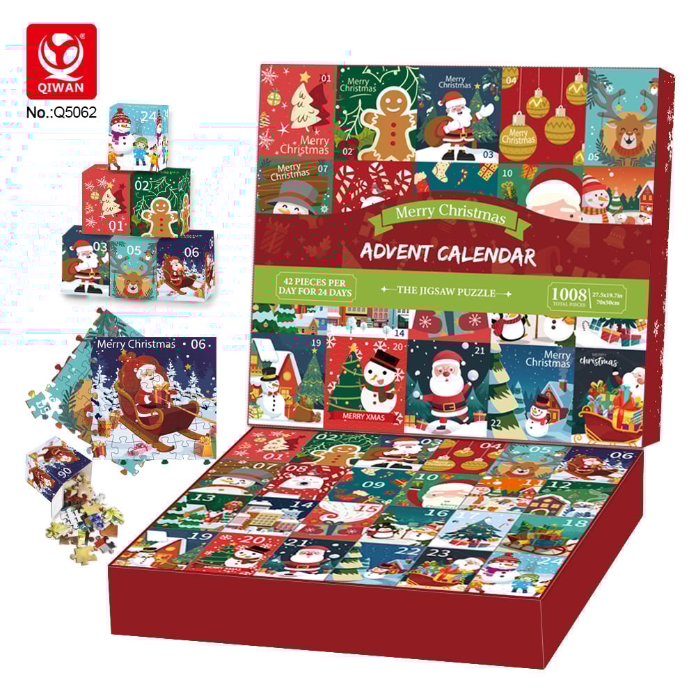 Christmas Advent Calendar Jigsaw Puzzle 1000pcs Buy 2 Free Shipping christmas-advent-calendar-jigsaw-puzzle-1000pcs-buy-2-free-shipping