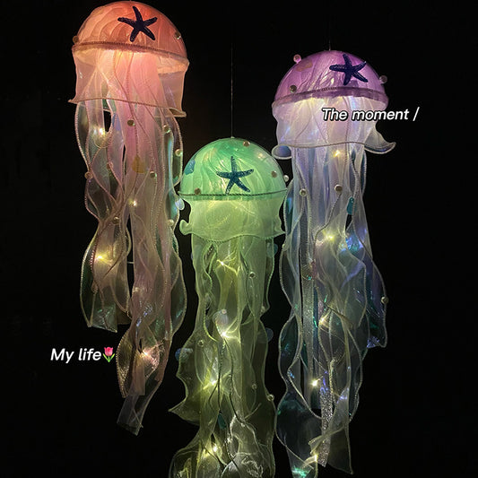 Handmade Jellyfish Lamp