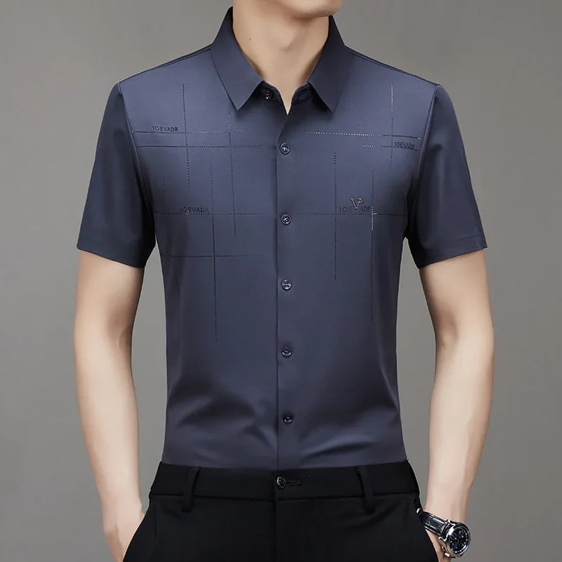 🔥LAST DAY 49% OFF - MEN'S ICE SILK BUSINESS SHIRT(BUY 2 FREE SHIPPING)