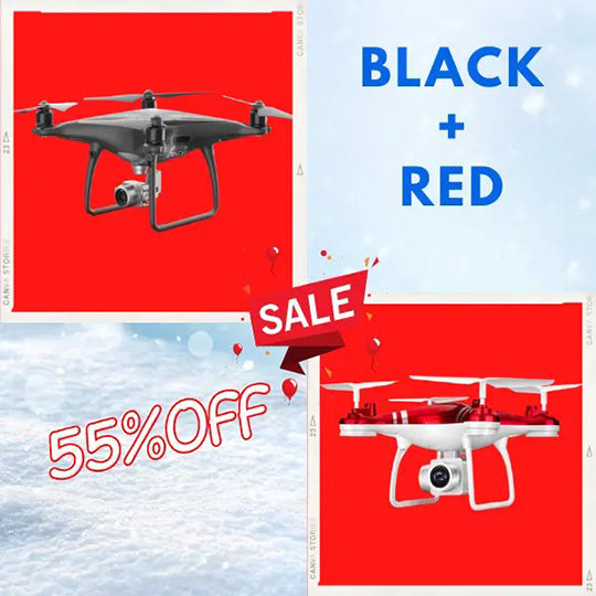 🔥Last Day Promotion🔥4K CAMERA ROTATION WATERPROOF PROFESSIONAL RC DRONE